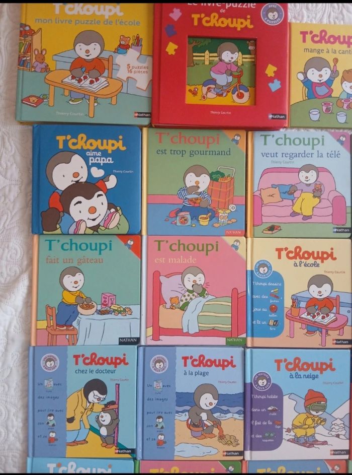 Lot de 35 livres de T'choupi 📚 - photo numéro 4