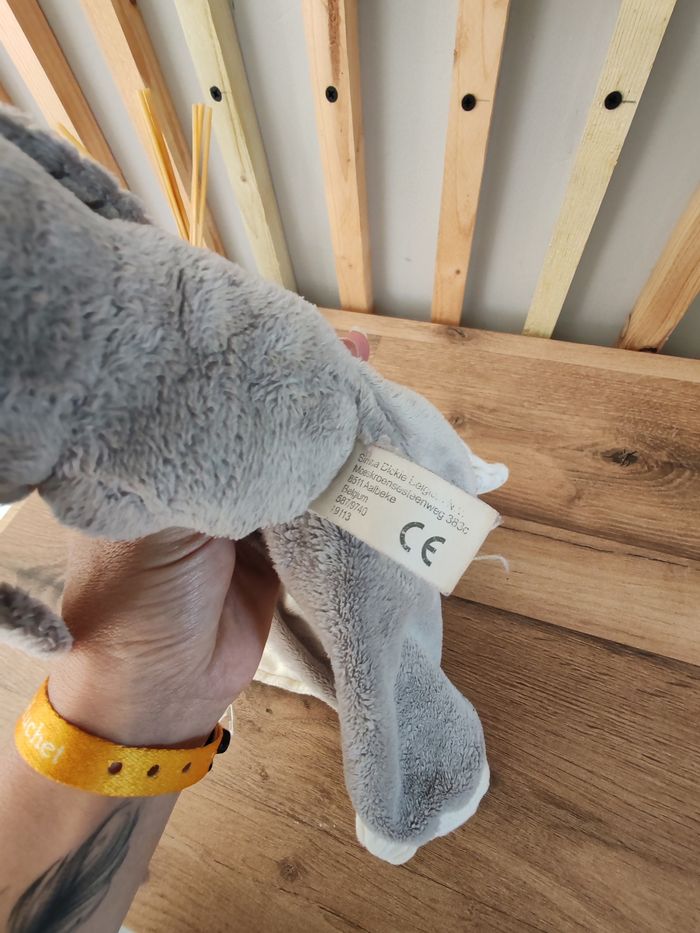 Elephant Dumbo gris et beige - photo numéro 2