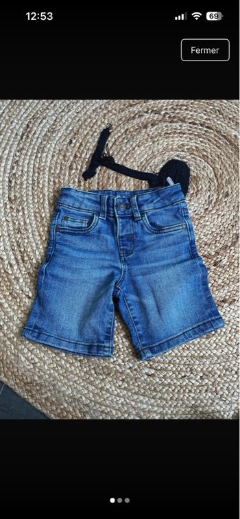 Short garçon 