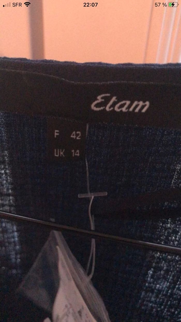 Robe bleu marine etam - photo numéro 4