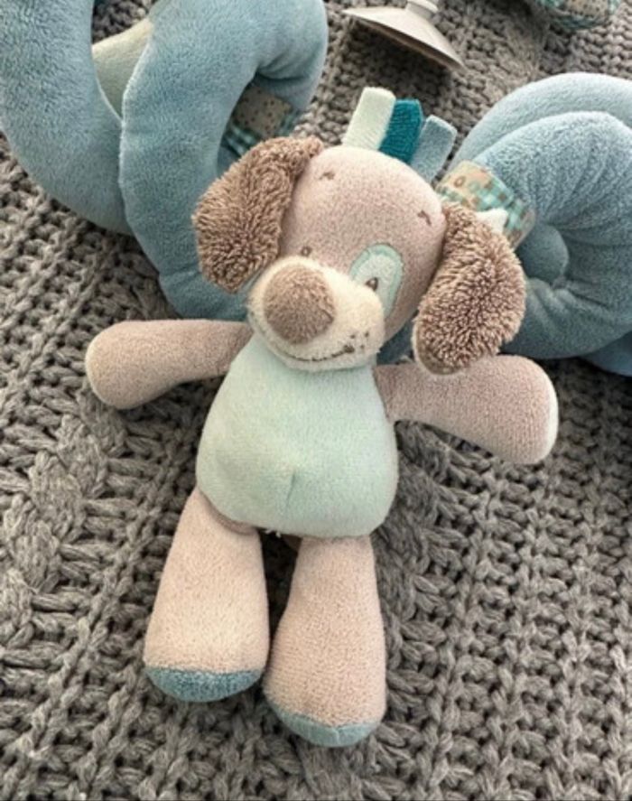 Lot Jeu peluche cosy ou arche avec peluche pour voiture assortie Nattou - photo numéro 2