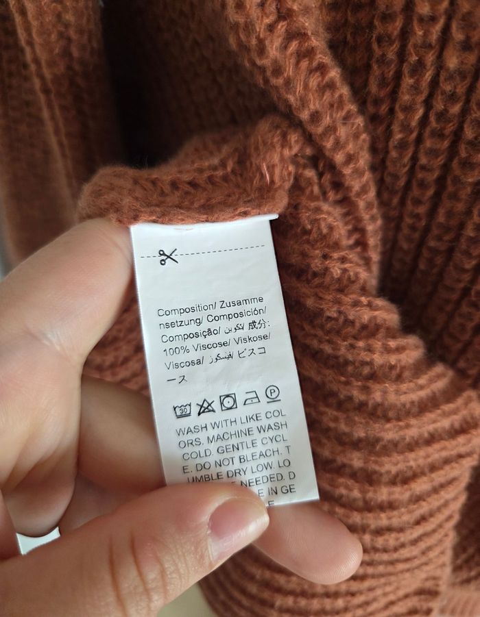 Pull oversize - taille 34 - Shein - photo numéro 4