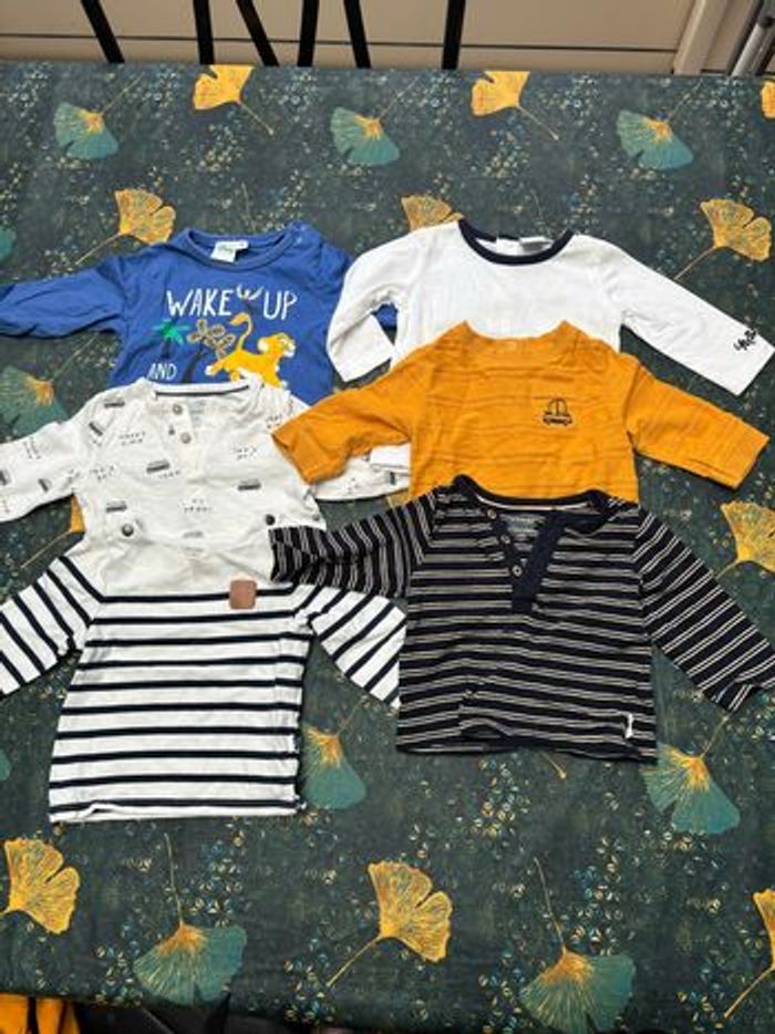 Lot de 36 vêtements bébé garçon 3 mois - photo numéro 3