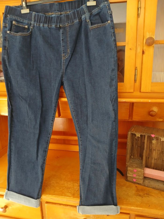 Jegging bleu taille 54 - photo numéro 2