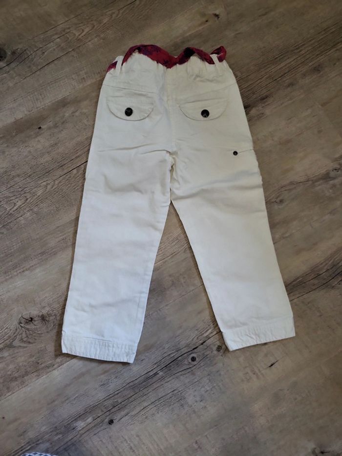 Jeans fille blanc Kid Kanai 3 ans - photo numéro 3