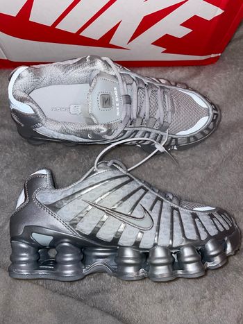 Nike Shox TL Silver 