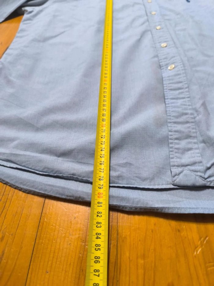 Chemise à carreaux - Ralph Lauren - Lowell Sport - Logo brodé marine - Bleu - Taille XL - photo numéro 14