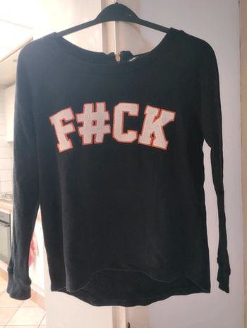Pull F#CK taille XS