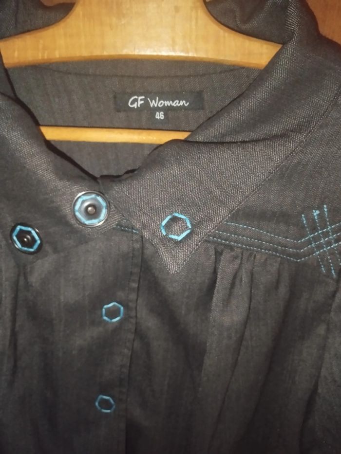 🧥 Veste marron - Taille 46 - GF Woman 🧥 - photo numéro 2