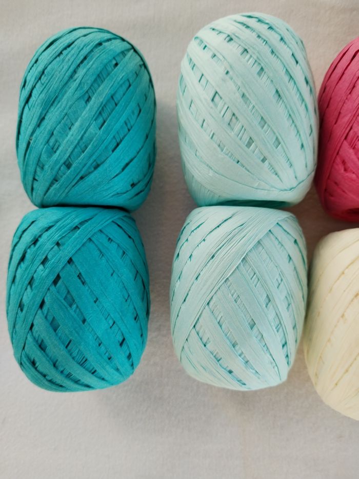 Raphia Paper Loisirs créatifs Crochet multicolore - photo numéro 3