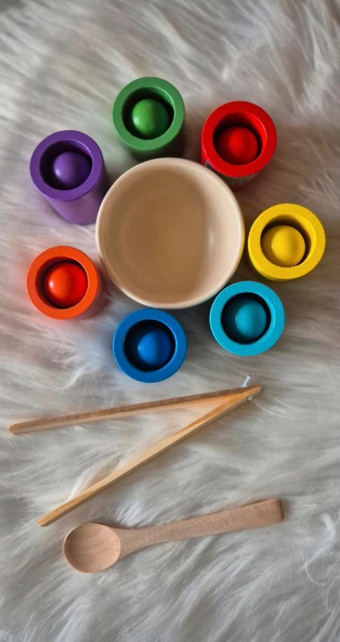 Jeu de trie en bois - photo numéro 3