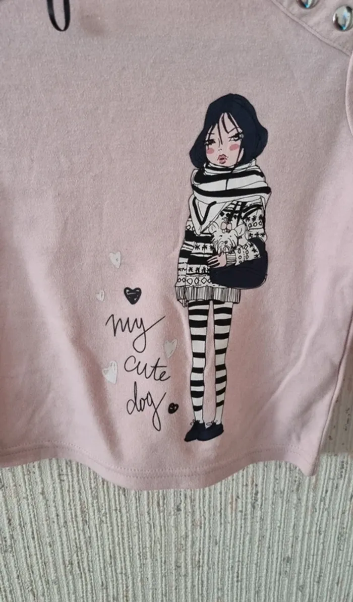 Tee shirt manche longue taille 4 ans - photo numéro 9
