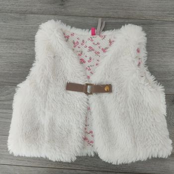 Boléro fourré sans manches taille 3 ans