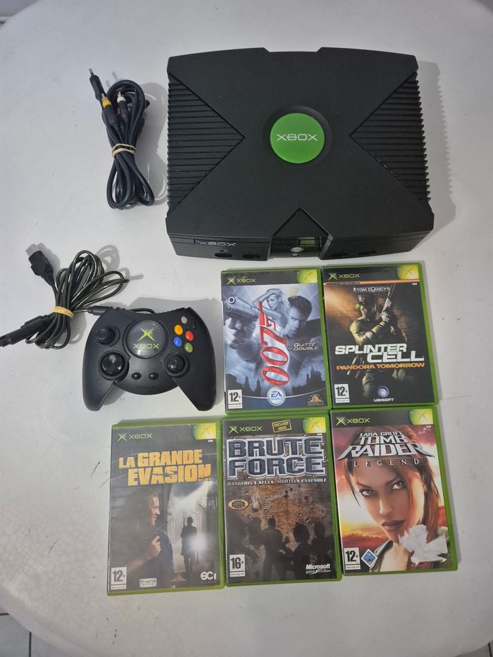 Console xbox 1ere génération originale et jeux