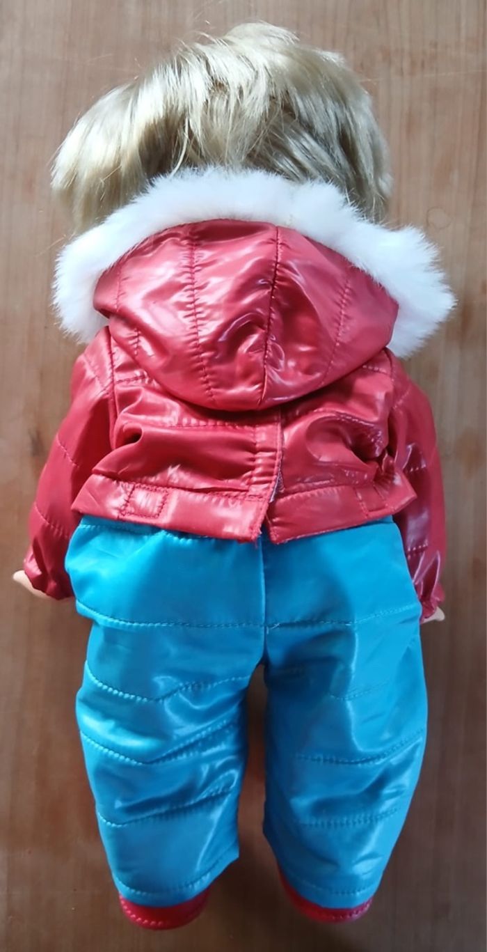 Cicciobello marche dans la neige - photo numéro 3