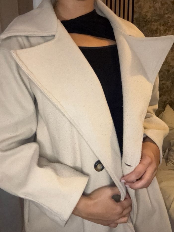 Manteau long beige - photo numéro 3