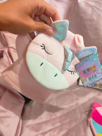 Gant de toilette marionnette licorne neuf