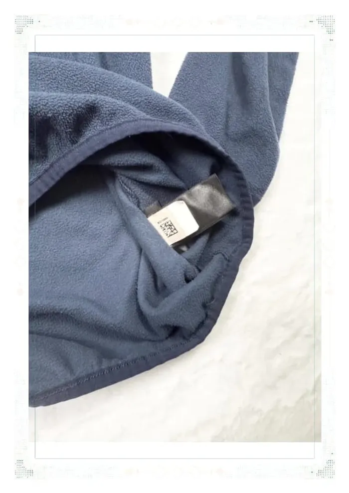 The North Face polaire demi zip bleu marine homme taille S polyester - photo numéro 10