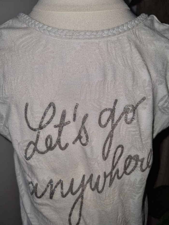 T-shirt motifs feuille TAO 6 ans - photo numéro 3