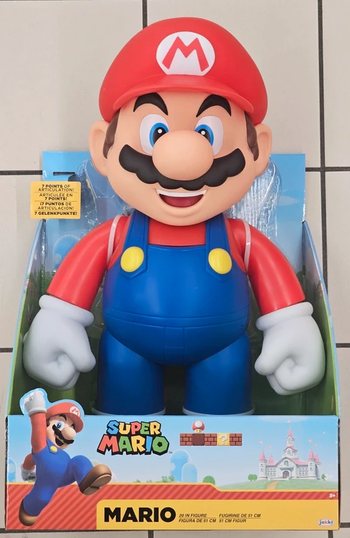 Super Mario 51cm articulé - neuf cadeau idéal