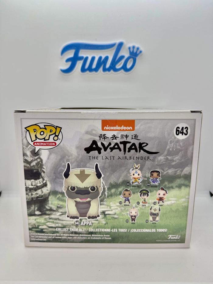 Funko Pop Avatar Appa 643 Flocked BoxLunch Exclusive 🇺🇸 - photo numéro 5