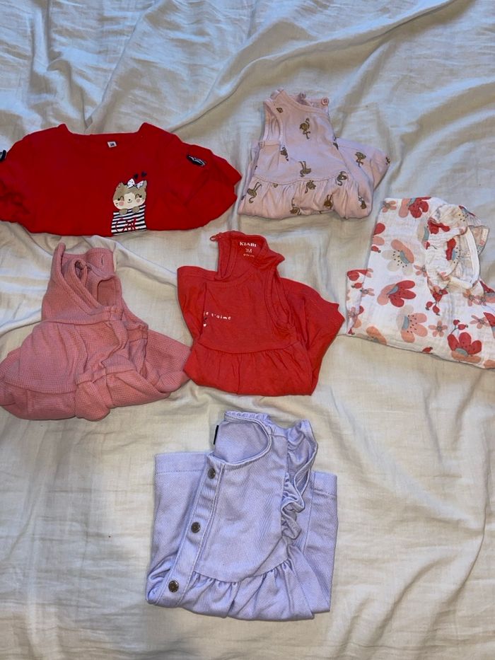 Lots de 6 robes 3 mois