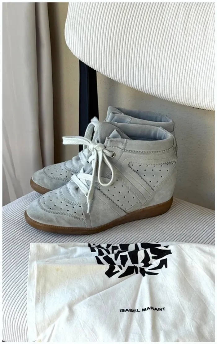 Baskets Isabel Marant Bobby 39 très bon état - photo numéro 8