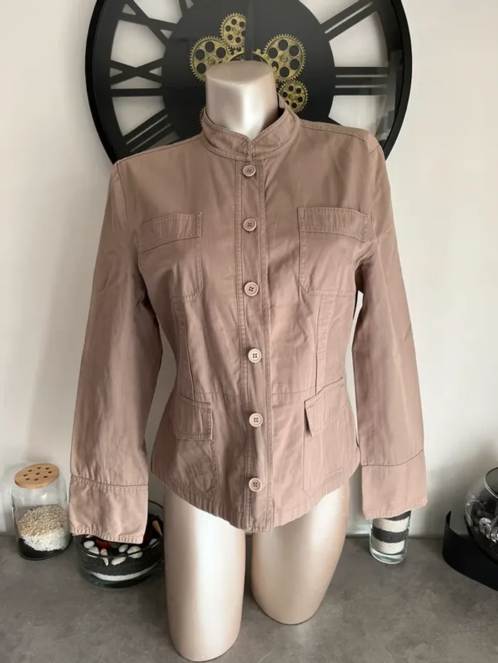 Veste beige camaïeu