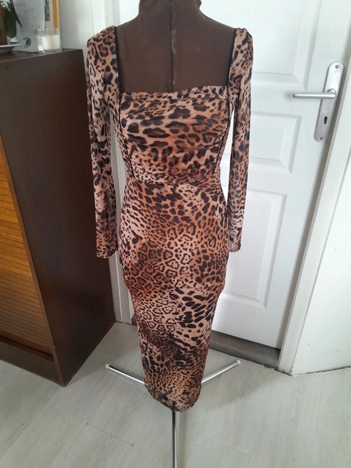 Robe dos nu leopard Jaded rose neuve sans etiquette