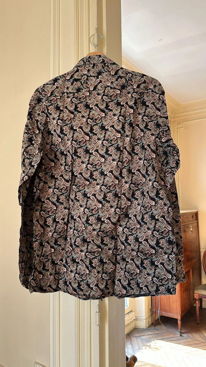 Belle chemise à motifs La Madre vintage Taille L - photo numéro 3