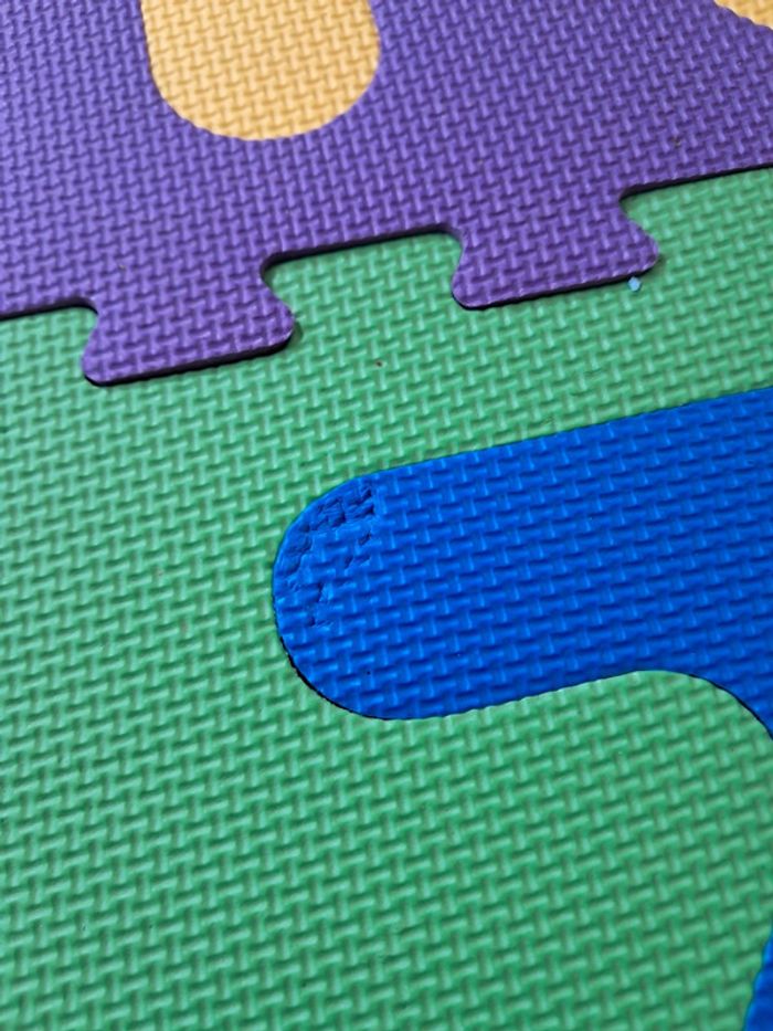 Tapis puzzle dalles en mousses 30x30cm - photo numéro 3