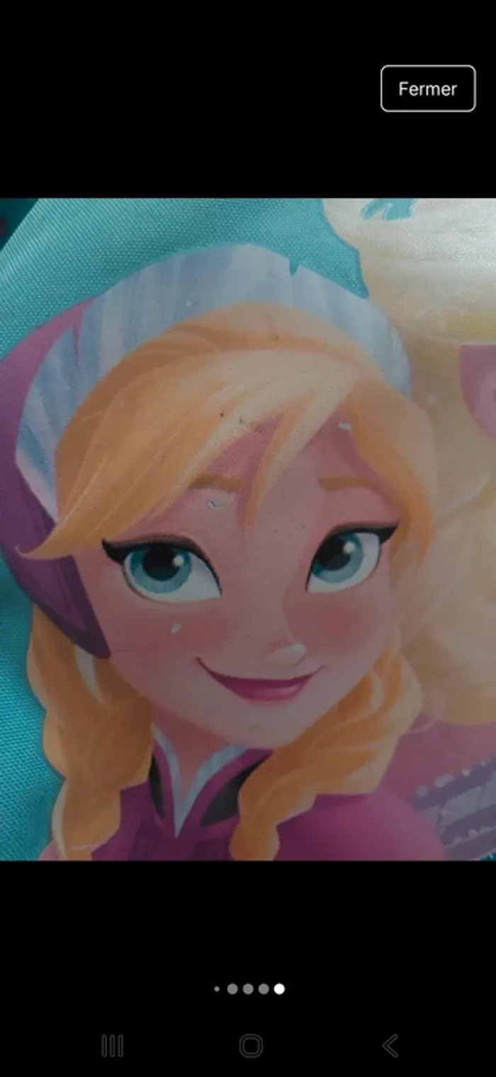 Sac a dos reine des neiges - photo numéro 6