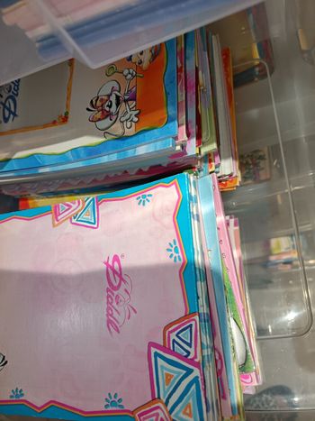 Lot 200 feuilles diddl