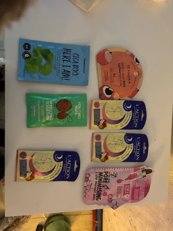 Lot masques