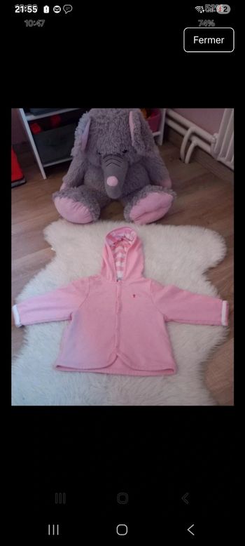 Très jolie gilet 12 mois Obaibi 