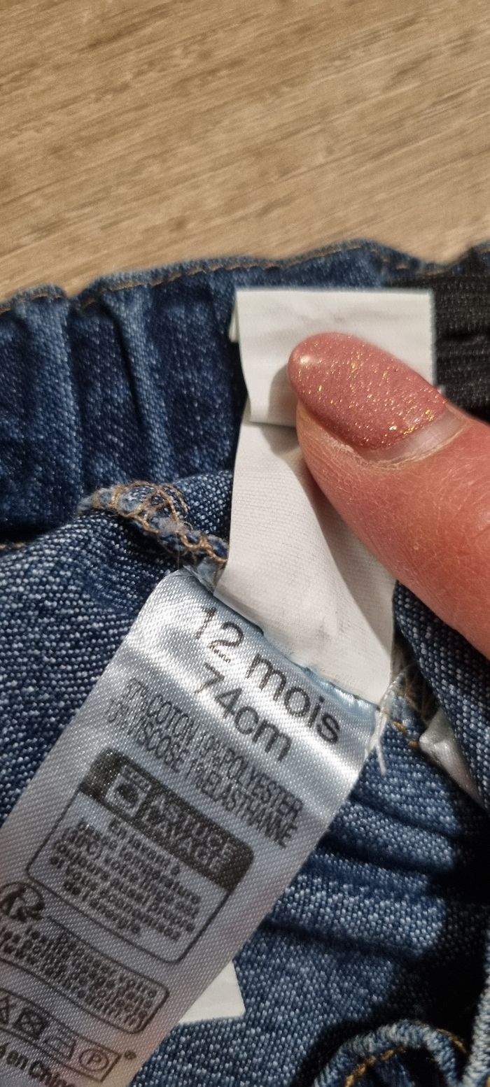 Lot jeans 12 mois - photo numéro 7