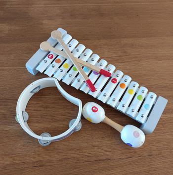 Lot d'instruments de musique d'éveil Janod 