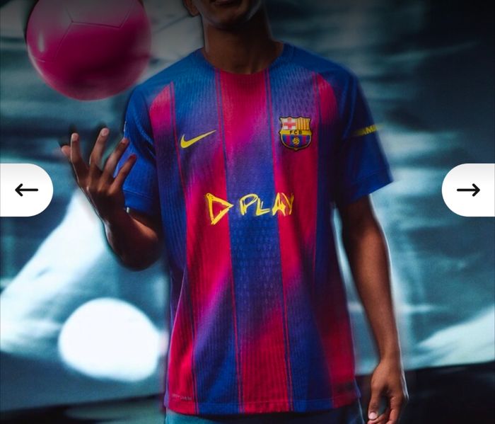 Maillot foot Barcelone édition Ed Sheeran - photo numéro 2