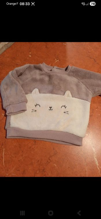 Sweat bébé taille 12 mois