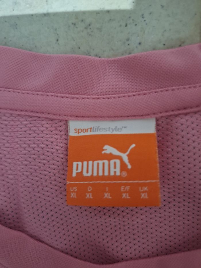 T shirt puma rose - photo numéro 4