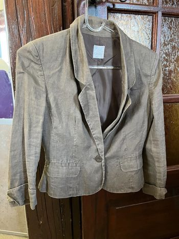 Veste coton Camaïeu marron taille 35