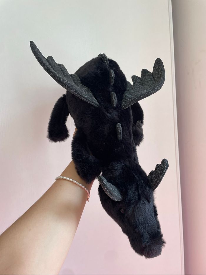 Peluche JELLYCAT LARGE ONYX DRAGON 🖤 - photo numéro 9