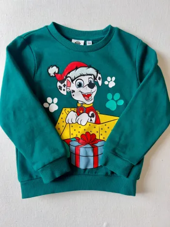Sweat Noël Pat'Patrouille Marcus 5 ans Nickelodeon – Très bon état