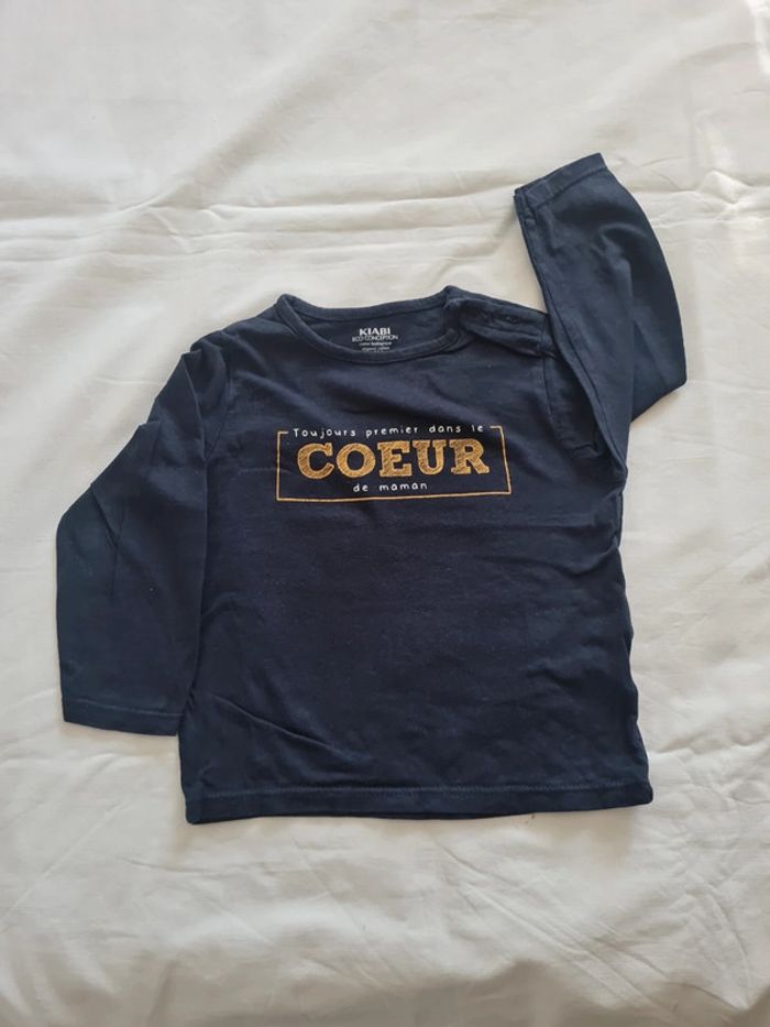 T-shirt ML 18 mois Kiabi