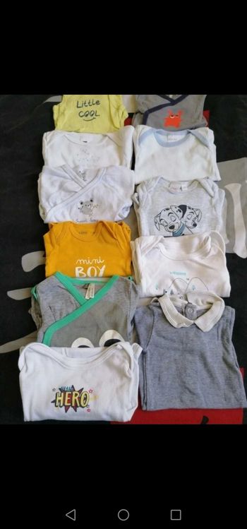 Lot 11 bodies 3 mois