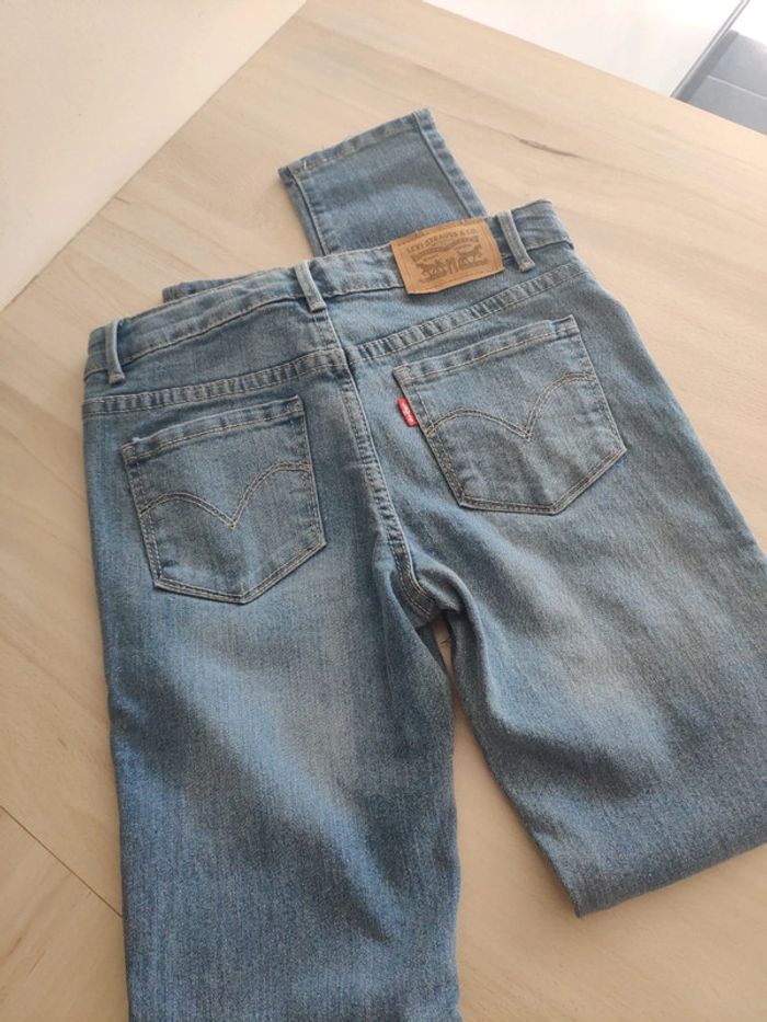 Jean Levi's 710 super skinny 12 ans fille ou garçon mixte comme neuf - photo numéro 7