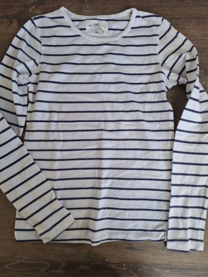 Tee-shirt Marinière fille 10 ans