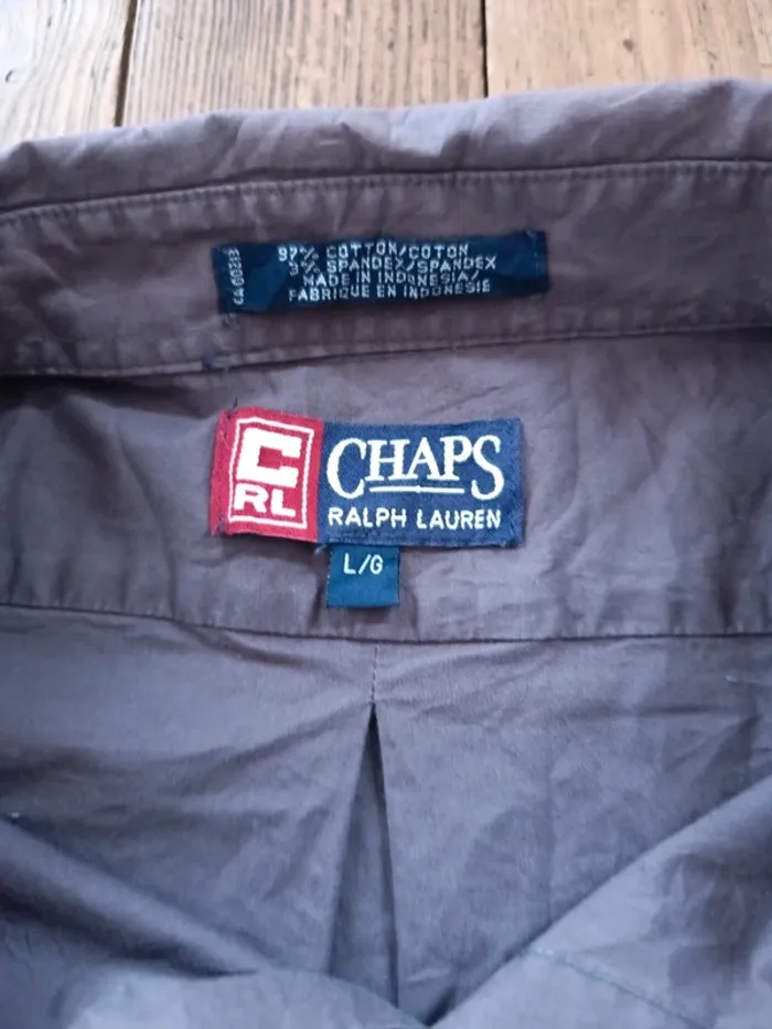 Chemise chaps Ralph Lauren - photo numéro 3