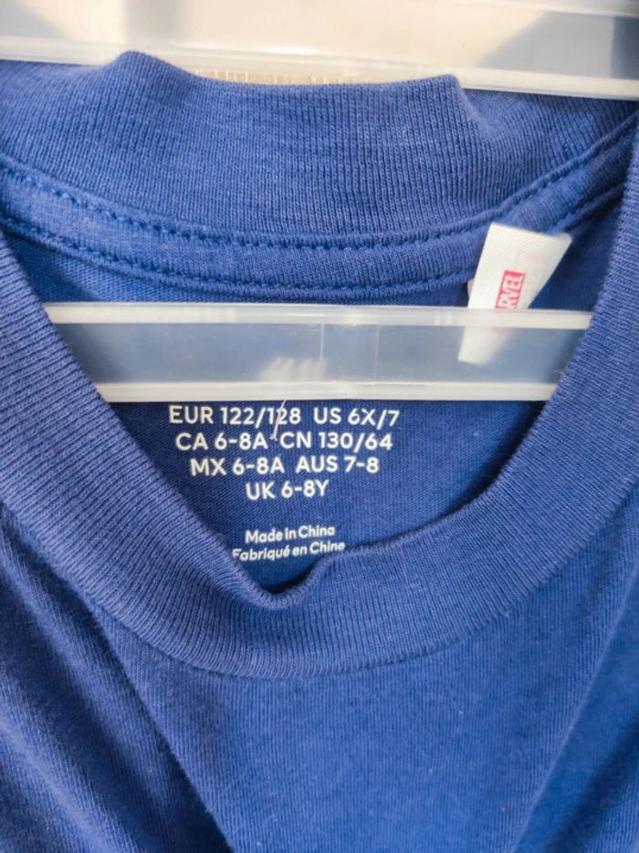 T shirt héro Marvel sequins reversible 8 ans h&m - photo numéro 4