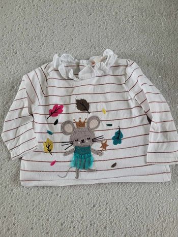 Haut manches longues 6 mois